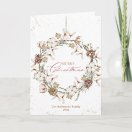 Minimalistische Weihnachtsfeierkarte Karte