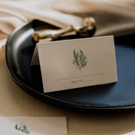 Minimalistische Weihnachtsfeiertage Platzkarten