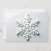 Minimalistische Weihnachtskarte Einladung (Vorderseite)