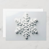 Minimalistische Weihnachtskarte Einladung (Vorne/Hinten)