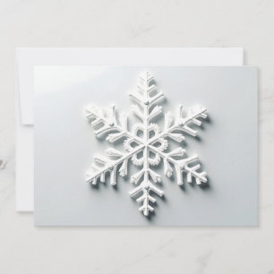 Minimalistische Weihnachtskarte Einladung