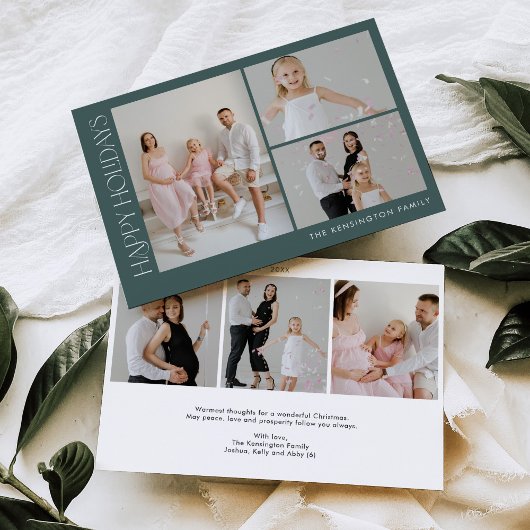 Minimalistische Weihnachtskarte für Weihnachten Fo Einladung