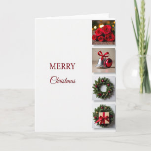 Minimalistische Weihnachtskarte Karte