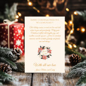 Minimalistische Weihnachtskarte und elegante Olive Einladung