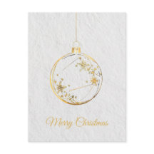 Minimalistische Weihnachtskarten