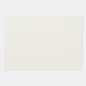 Minimalistische weiße Taube von weißer schlichter Geschenkpapier Set (Vorderseite 2)