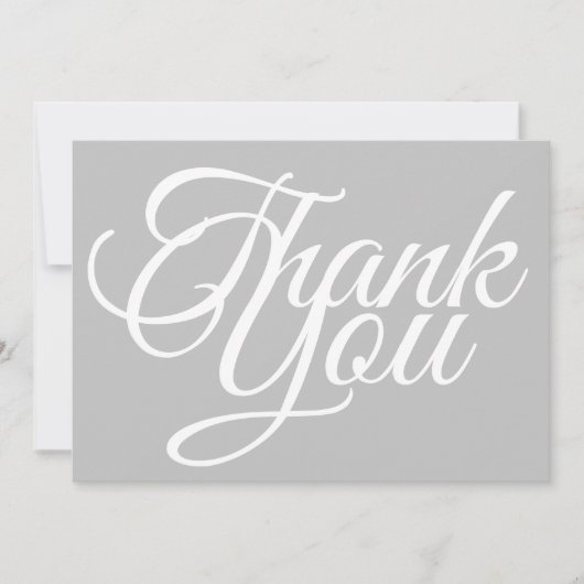 Minimalistische weiße Typografie Foto leicht Grau (Vorderseite)