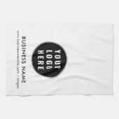 Minimalistische Werbeaktion für das Logo "Unterneh Geschirrtuch (Horizontal)