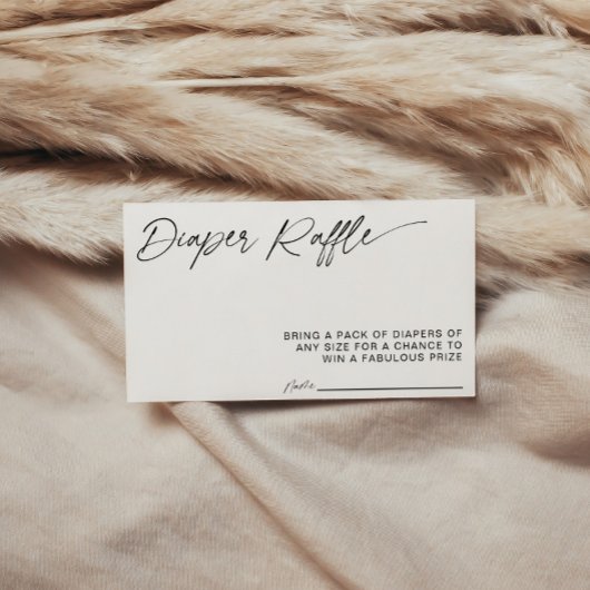 Minimalistische Wickelkarte Begleitkarte