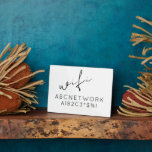 Minimalistische WiFi-Kennwortsignatur Fotoplatte<br><div class="desc">Modern WiFi Passwort signieren,  um Ihre Netzwerkinformationen mit Gästen zu teilen. Ideal für Mieten von Airbnb,  Bed & Breakfast und mehr. Minimal modernes Design in Weiß mit eleganter schwarzer Schrift und einfacher,  leicht lesbarer Typografie.</div>