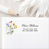 Minimalistische Wildblume Brautparty Return (Insitu)