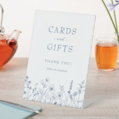 Minimalistische Wildblume Sockelschild (In Situ)