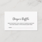 Minimalistische Windschutzscheibe Begleitkarte (Vorderseite)