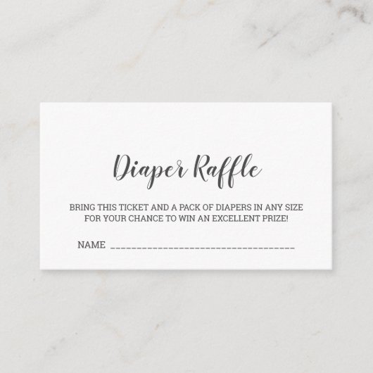 Minimalistische Windschutzscheibe Begleitkarte (Vorderseite)