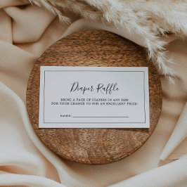 Minimalistische Windschutzscheibe Begleitkarte