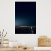 Minimalistische Winterlandschaft Old Linslade (874 Poster (Küche)