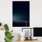 Minimalistische Winterlandschaft Old Linslade (874 Poster (Heimbüro)