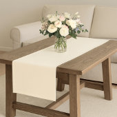 Minimalistische Wohngestaltung der Festkörperküste Kurzer Tischläufer