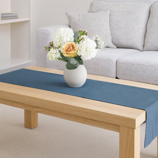 Minimalistische Wohngestaltung der Seestreitkräfte Kurzer Tischläufer