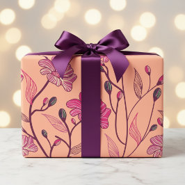 Minimalistische Wrapping Paper Sheets Geschenkpapier Set