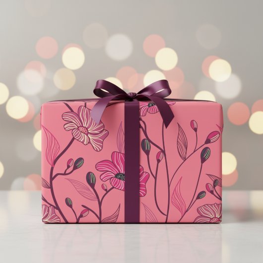 Minimalistische Wrapping Paper Sheets Geschenkpapier Set