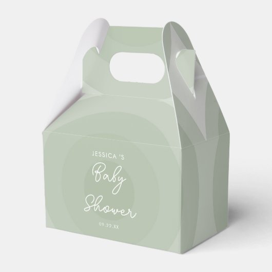 Minimalistische Zahnradspülung Geschenkschachtel (Vorderseite)