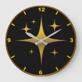 Minimalistische Zeitspanne für Zuhause oder Office Große Wanduhr (Vorderseite)