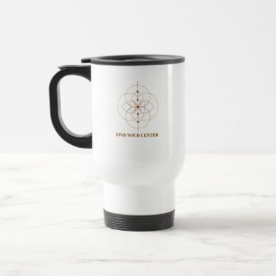 Minimalistische Zen-Akupunktur-Tasse  Akupunktur-T Reisebecher