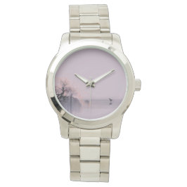 Minimalistische Zen-Landschaft Armbanduhr