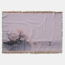 Minimalistische Zen-Landschaft