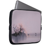 Minimalistische Zen-Landschaft Laptopschutzhülle (Vorne Rechts)