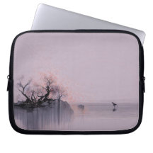 Minimalistische Zen-Landschaft