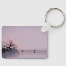 Minimalistische Zen-Landschaft