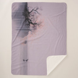 Minimalistische Zen-Landschaft Sherpadecke