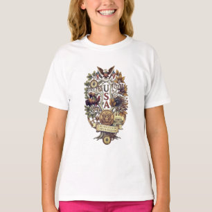 Minimalistische Zen-Symbolik Künstlerische Tasche T-Shirt