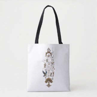 Minimalistische Zen-Symbolik Künstlerisches T-Shir Tasche