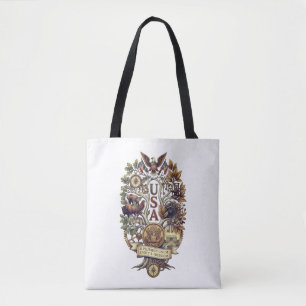 Minimalistische Zen-Symbolik-Kunsttasche Tasche
