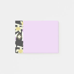 Minimalistische Zweige Blume Herz Liebe Valentine Post-it Klebezettel