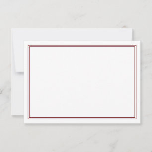 Minimalistische zweipolige Karte