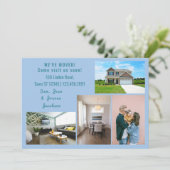 Minimalistischen 4 Fotos Wir bewegten uns Ankündig Ankündigung (Stehend Vorderseite)