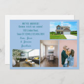 Minimalistischen 4 Fotos Wir bewegten uns Ankündig Ankündigung (Vorne/Hinten)