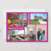 Minimalistischen 5 Fotos haben wir verschoben Ankü Ankündigung (Vorderseite)