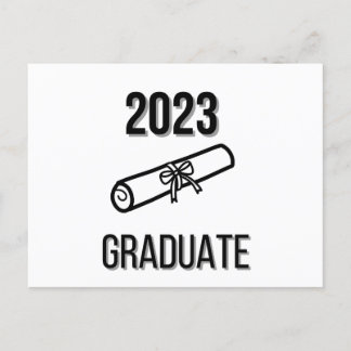 Minimalistischer Abschluss Einladung