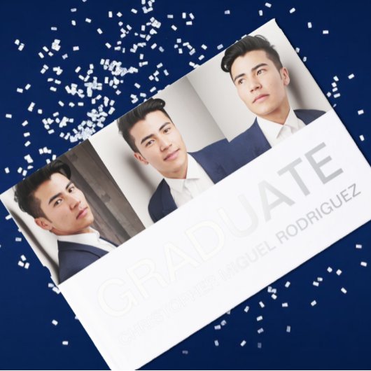 Minimalistischer Abschluss für FotoCollage Gästebuch