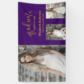 Minimalistischer Abschluss mit 3 Fotos Banner (Vertikal)