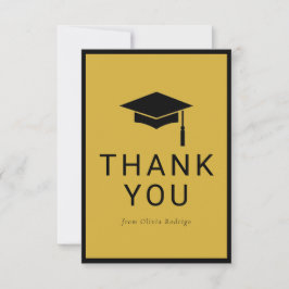 Minimalistischer Abschluss Vielen Dank, dass Sie d Mitteilungskarte