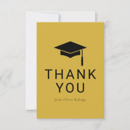 Minimalistischer Abschluss Vielen Dank, dass Sie d Mitteilungskarte