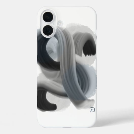 Minimalistischer Abstrakter Art iPhone 16 Plus Fal Case-Mate iPhone Hülle (Rückseite)