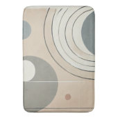 Minimalistischer Abstrakter Bademantel Badematte (Vorderseite Vertikal)