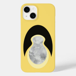 Minimalistischer abstrakter gelber Wolkenkeim Case-Mate iPhone 14 Hülle